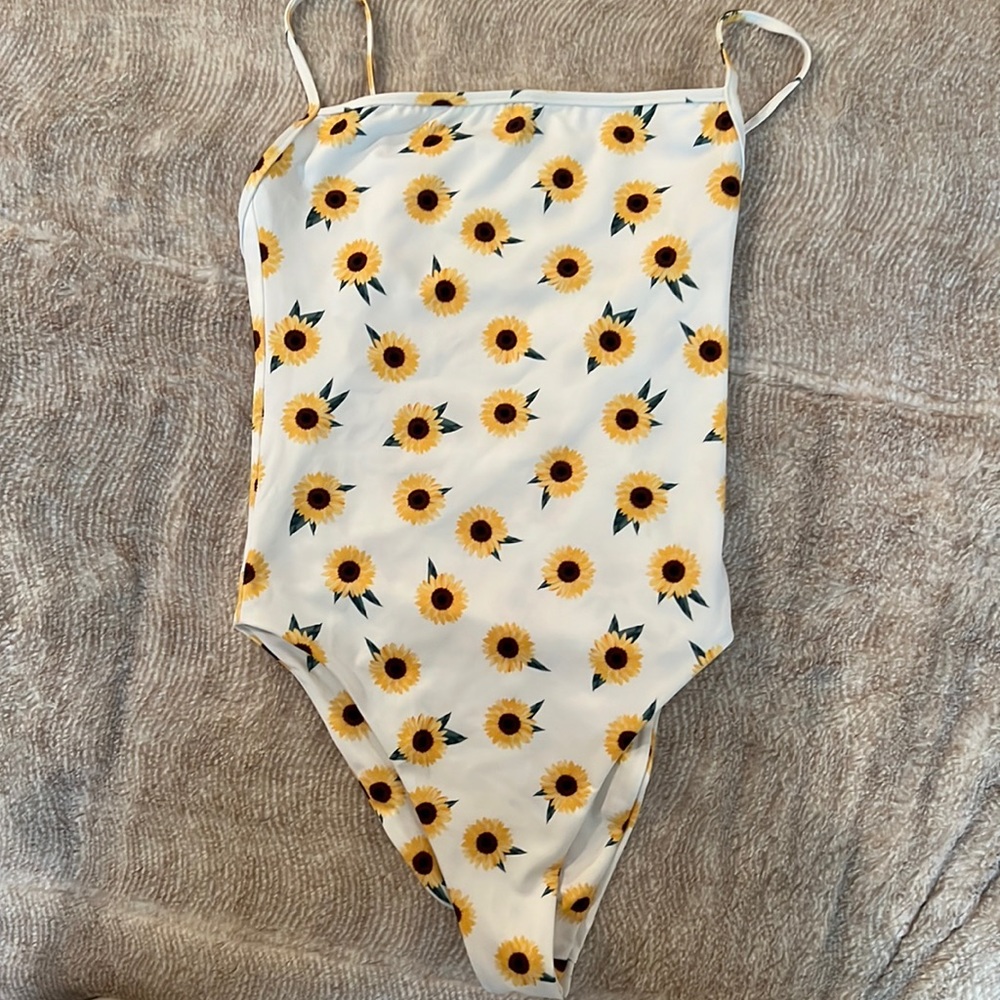 SAAME sunflower swimsuit